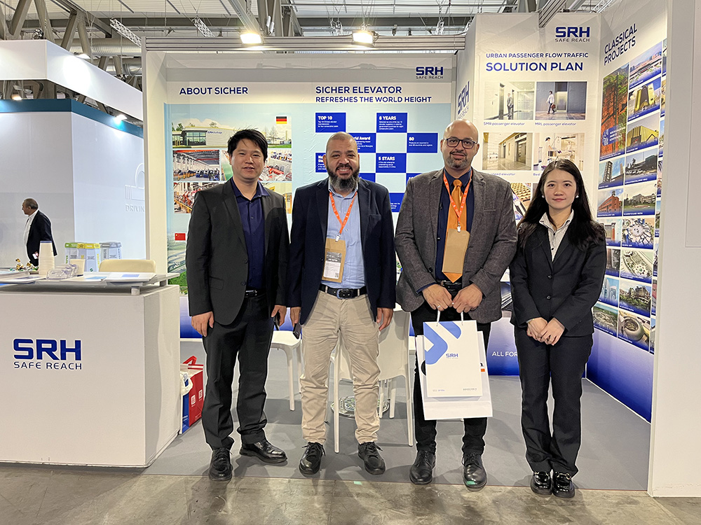 森赫電梯亮相2023年意大利米蘭電梯展覽會